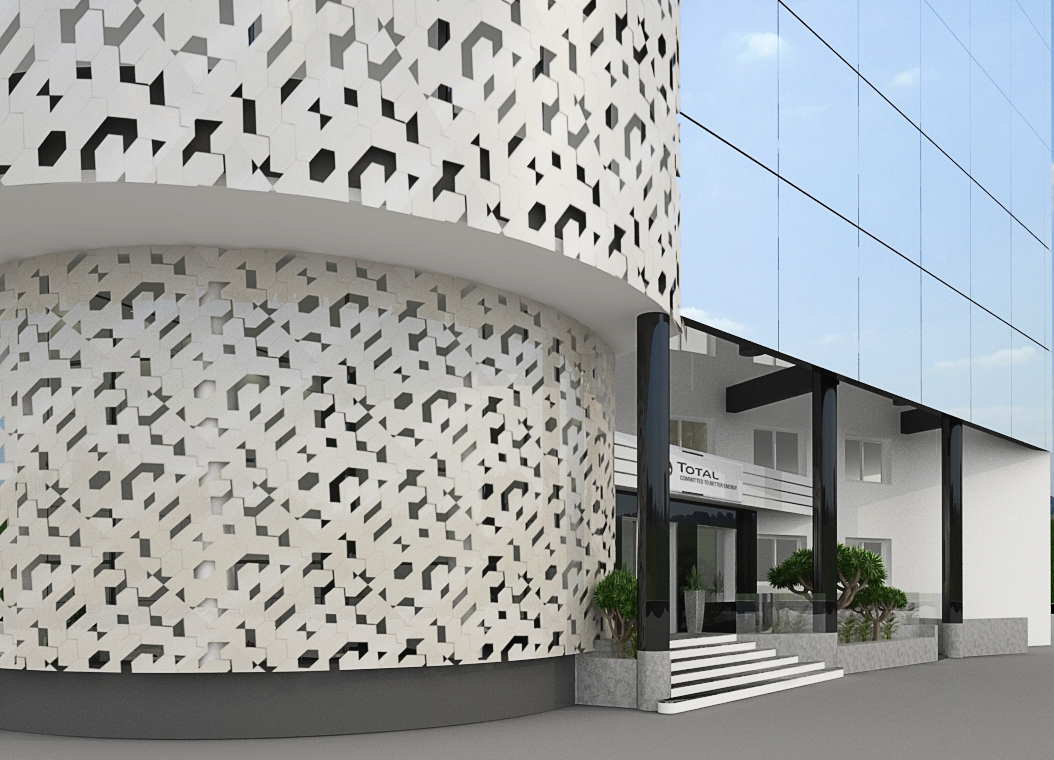 Station Total – Architecte d’intérieur au Maroc – Aménagement et design intérieur d’espace commercial et station-service moderne