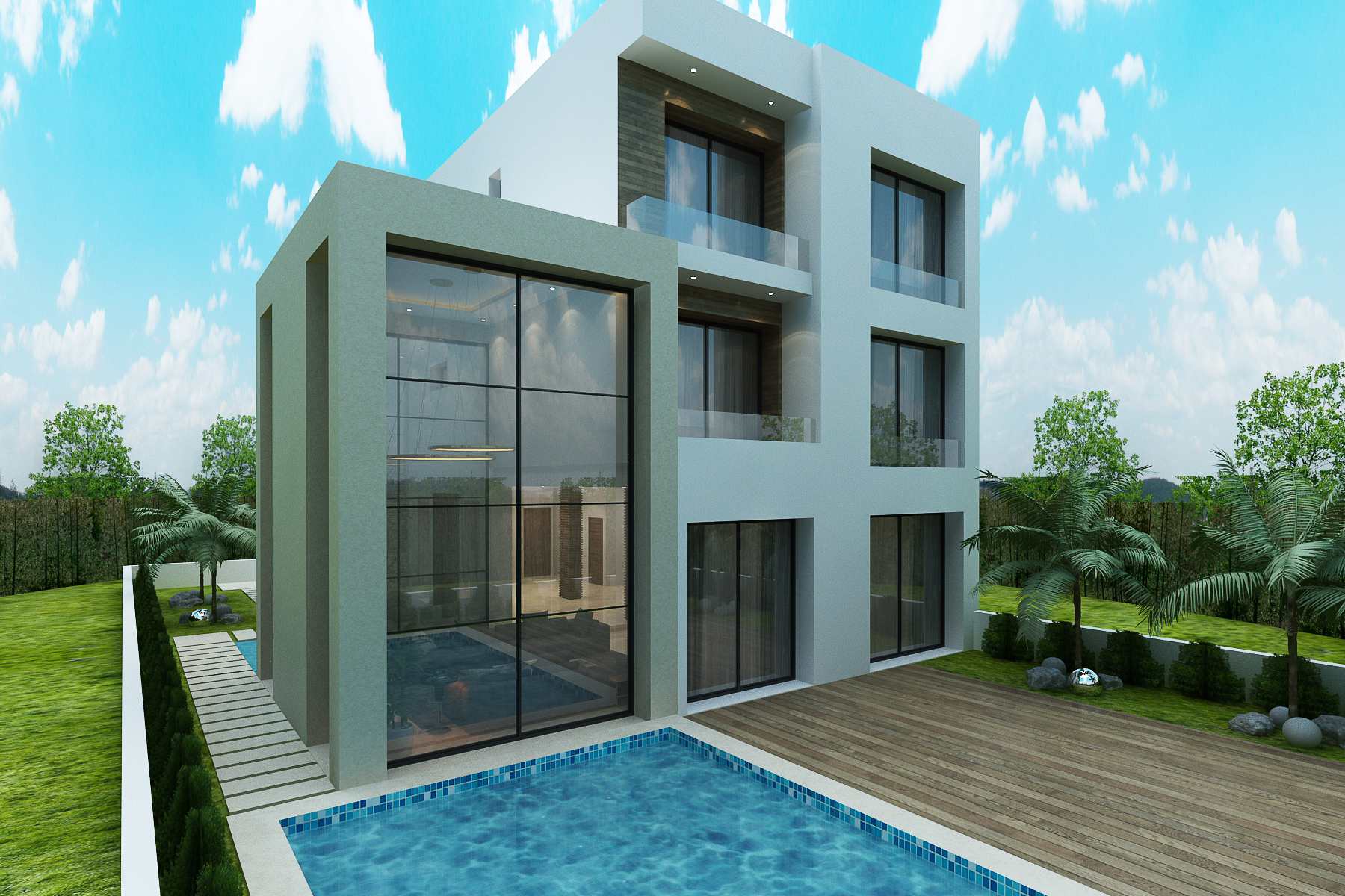 Villa Asmaa – Architecte d’intérieur à Casablanca – Aménagement et design intérieur résidentiel moderne et élégant