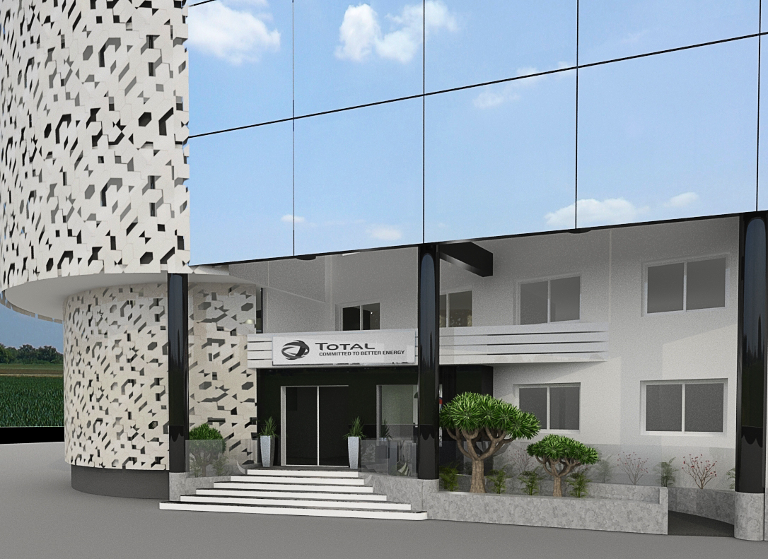 Station Total – Architecte d’intérieur au Maroc – Aménagement et design intérieur d’espace commercial et station-service moderne