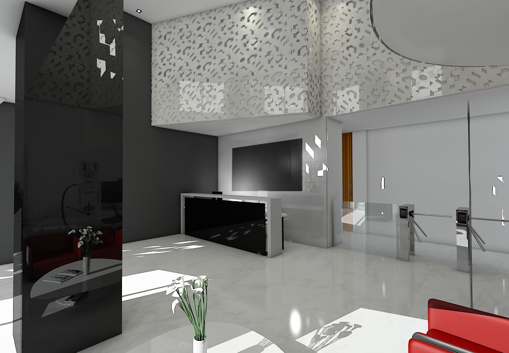 Station Total – Architecte d’intérieur au Maroc – Aménagement et design intérieur d’espace commercial et station-service moderne