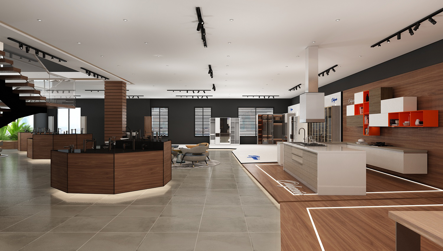 Odyssée – Aménagement et design intérieur commercial moderne à Casablanca – Architecte d’intérieur