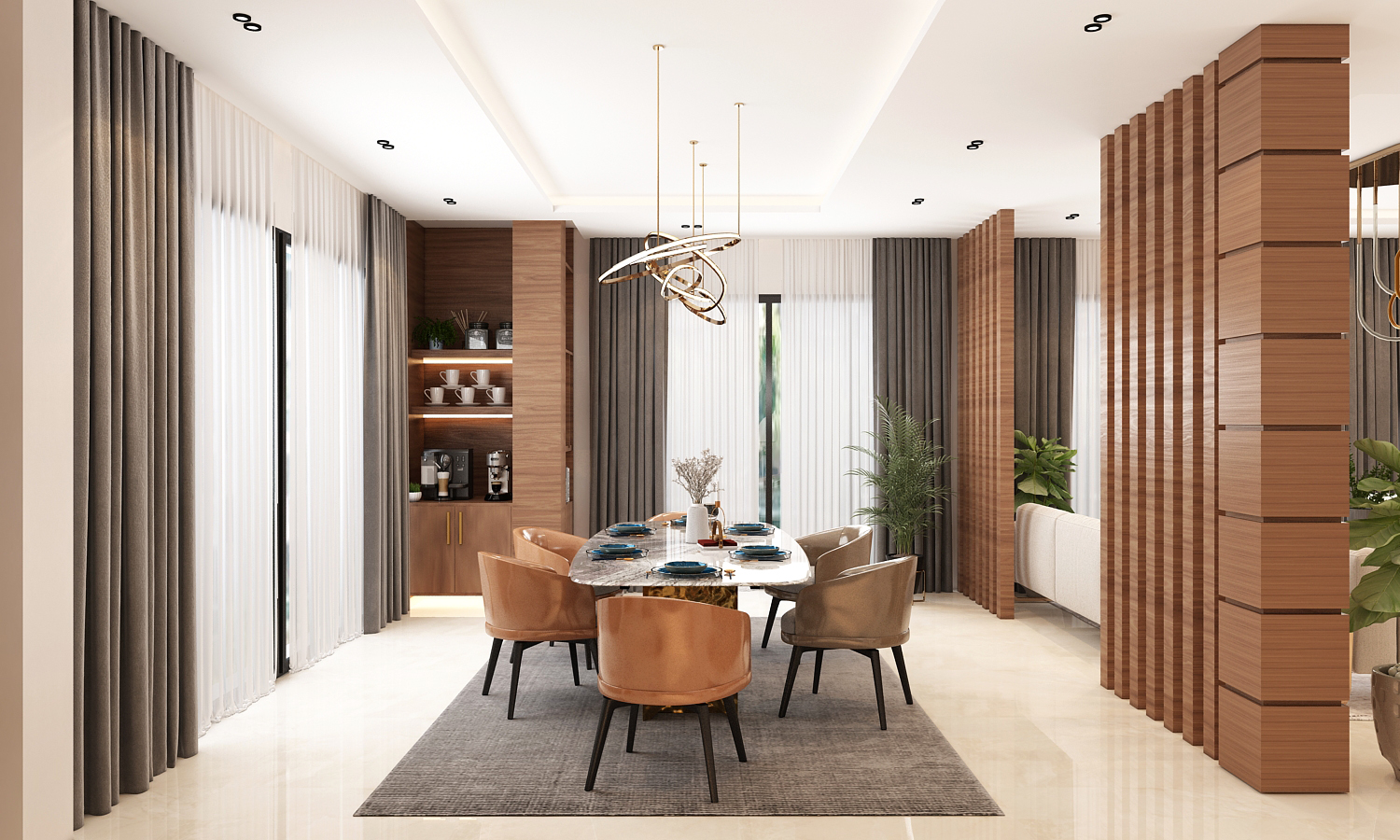 Villa Ghrib – Architecte d’intérieur à Casablanca – Aménagement et design intérieur résidentiel moderne et élégant