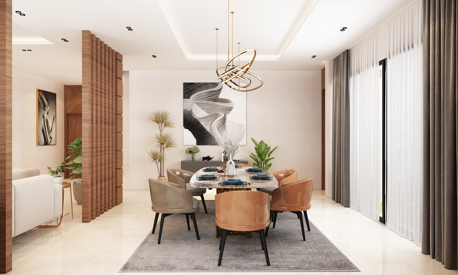 Villa Ghrib – Architecte d’intérieur à Casablanca – Aménagement et design intérieur résidentiel moderne et élégant