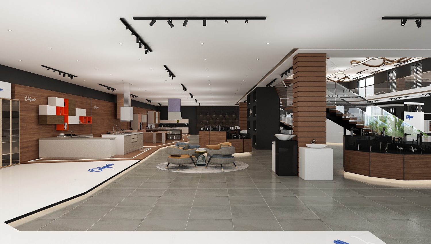 Odyssée – Aménagement et design intérieur commercial moderne à Casablanca – Architecte d’intérieur