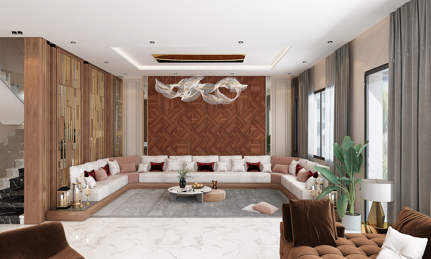 Immeuble Saad – Architecte d’intérieur à Tanger – Conception et aménagement intérieur d’immeuble moderne et fonctionnel