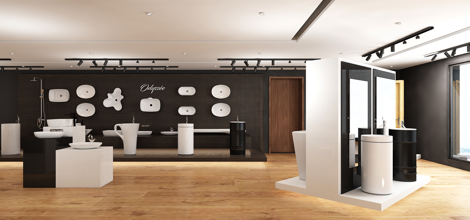 Odyssée – Aménagement et design intérieur commercial moderne à Casablanca – Architecte d’intérieur