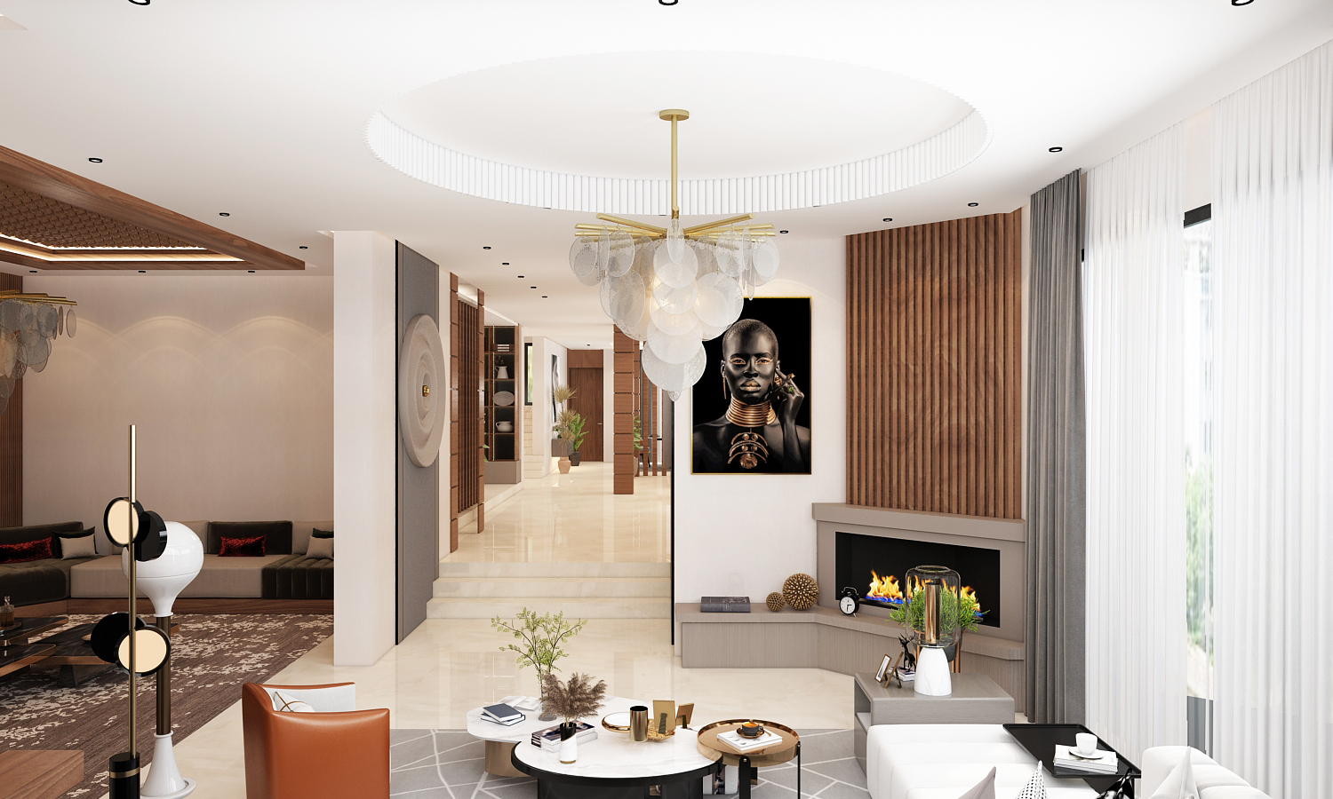 Villa Ghrib – Architecte d’intérieur à Casablanca – Aménagement et design intérieur résidentiel moderne et élégant