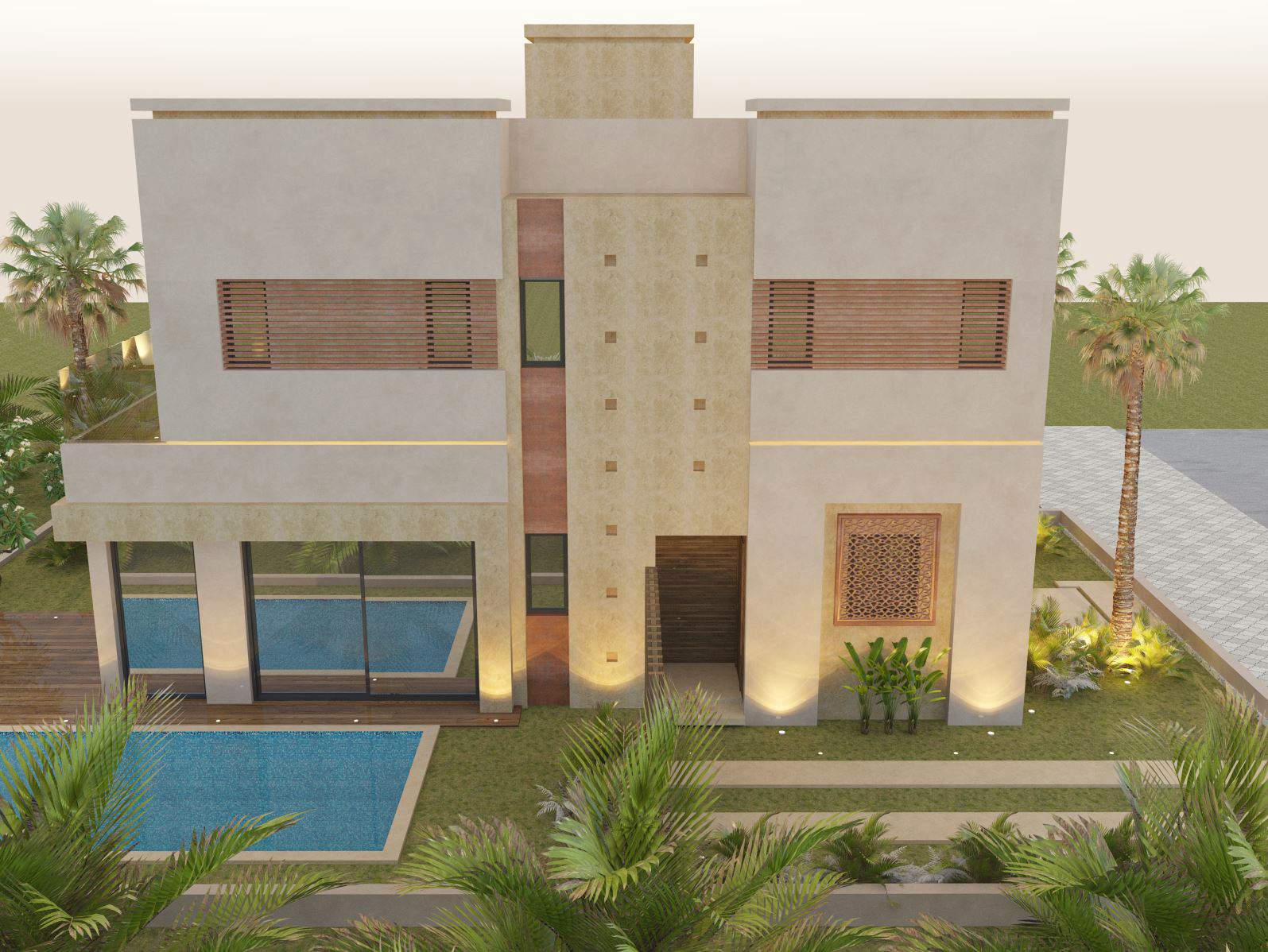 Villa Imane Marrakech – Architecte d’intérieur à Marrakech – Aménagement et design intérieur résidentiel moderne et élégant