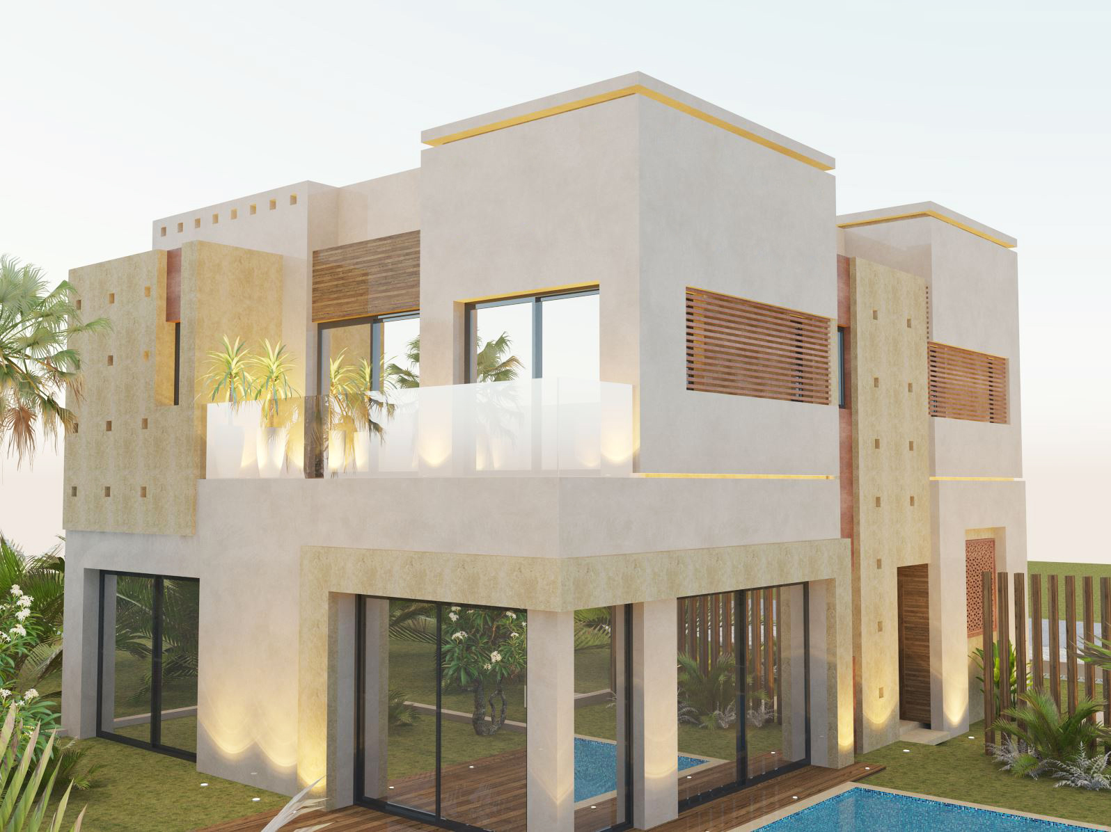 Villa Imane Marrakech – Architecte d’intérieur à Marrakech – Aménagement et design intérieur résidentiel moderne et élégant