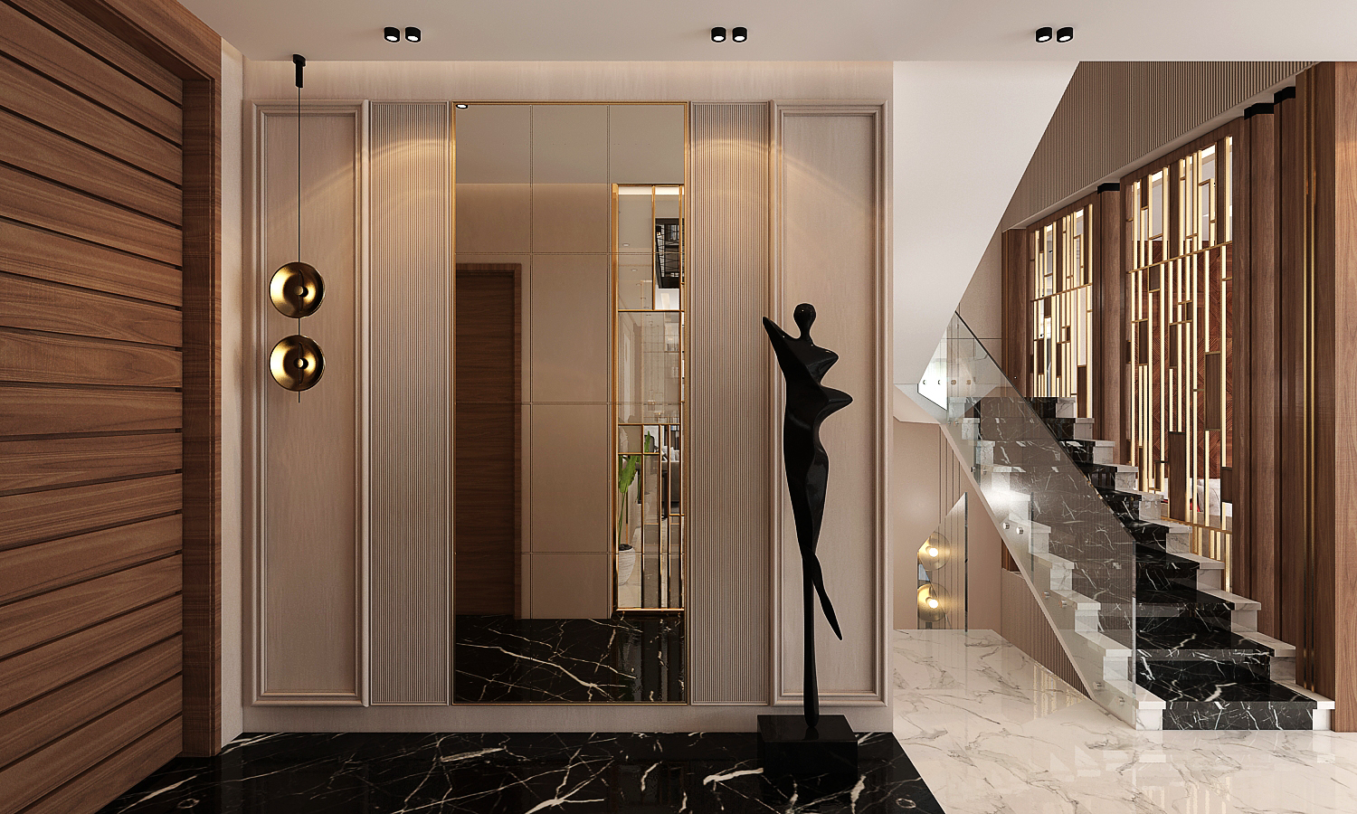 Immeuble Saad – Architecte d’intérieur à Tanger – Conception et aménagement intérieur d’immeuble moderne et fonctionnel