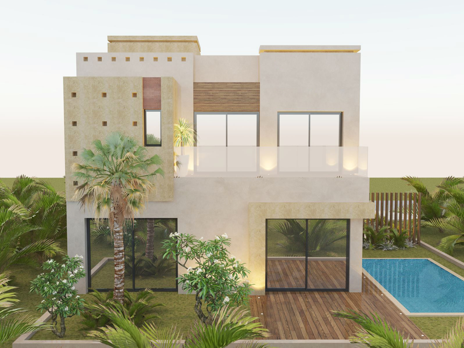 Villa Imane Marrakech – Architecte d’intérieur à Marrakech – Aménagement et design intérieur résidentiel moderne et élégant