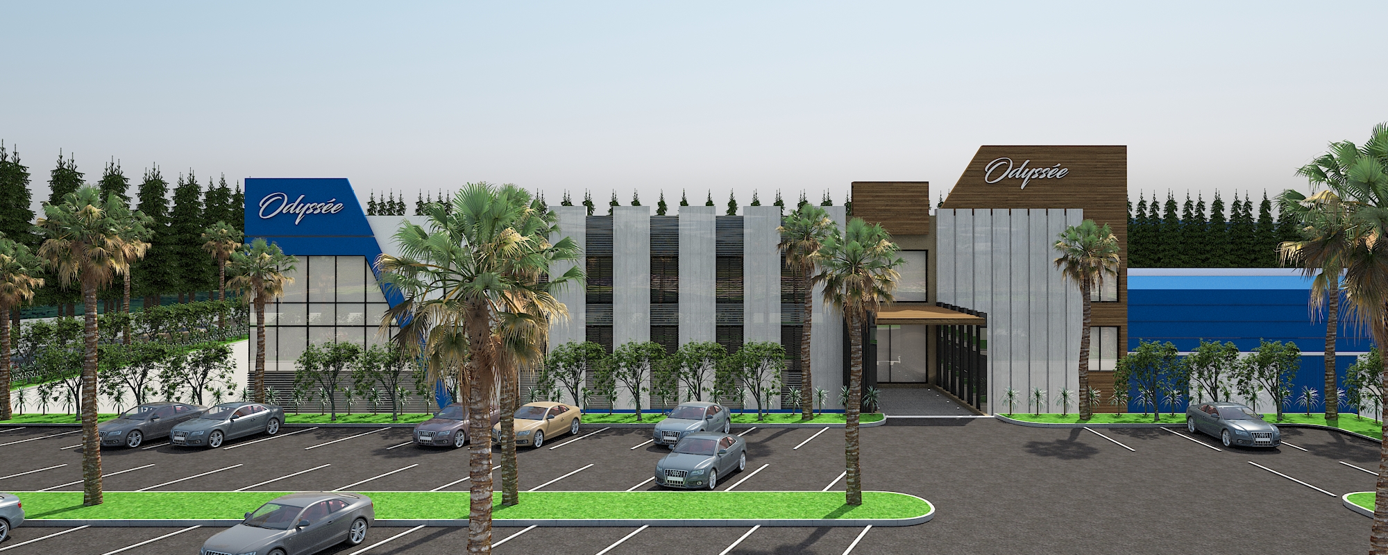 Odyssée – Aménagement et design intérieur commercial moderne à Casablanca – Architecte d’intérieur