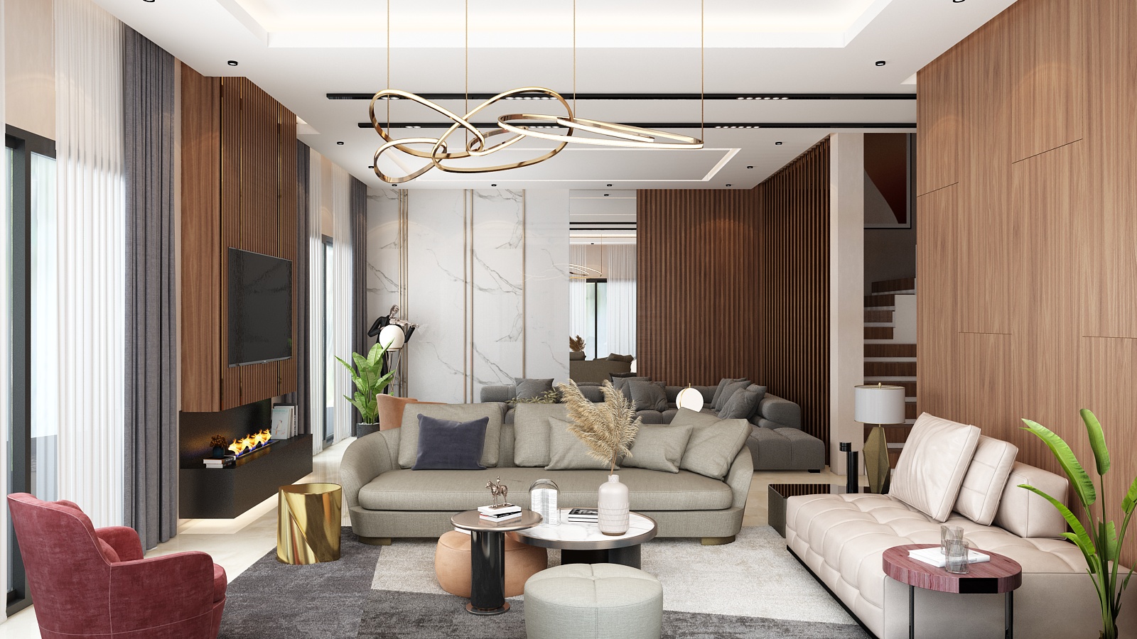 Villa Imane Marrakech – Architecte d’intérieur à Marrakech – Aménagement et design intérieur résidentiel moderne et élégant