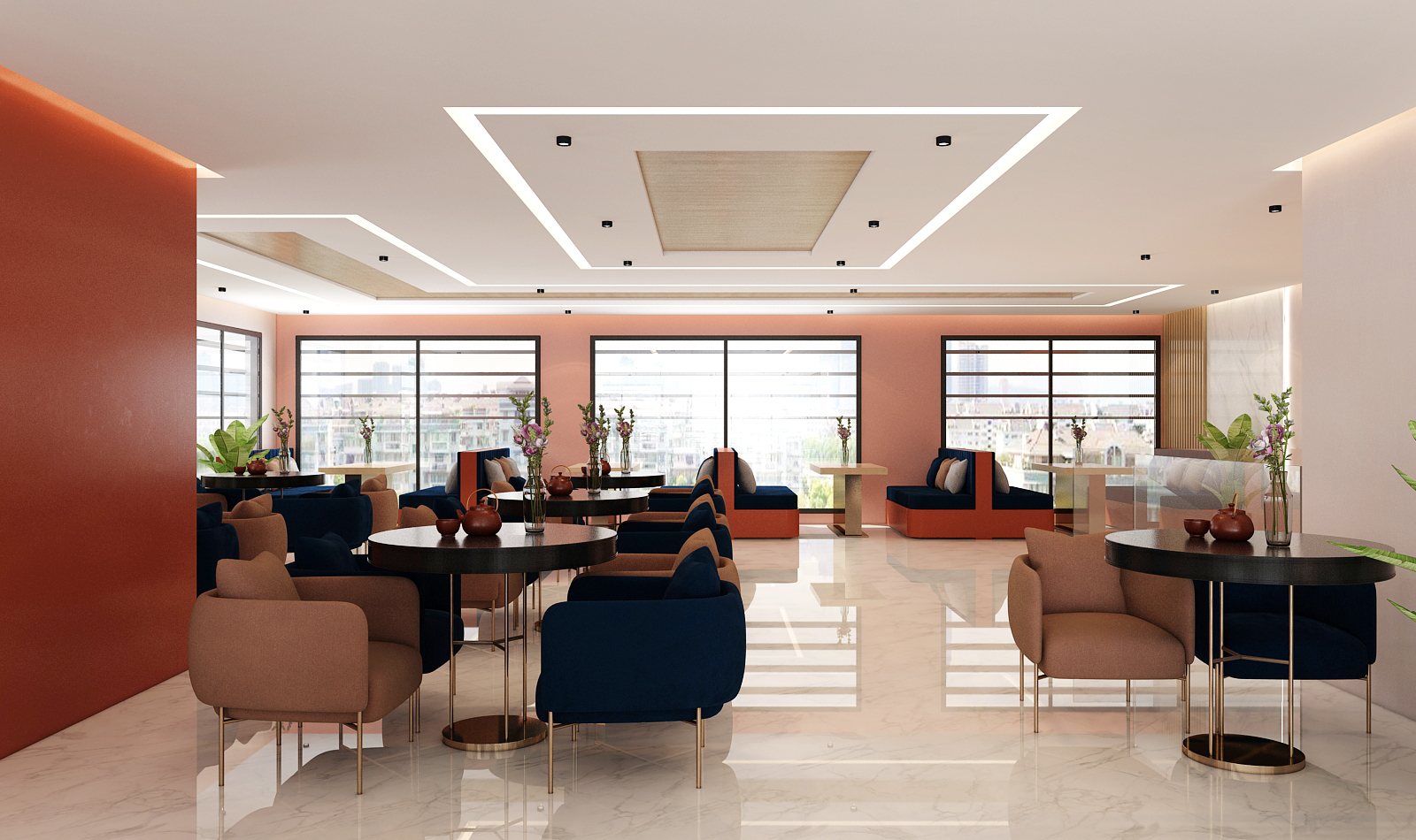 Hôtel Azilal – Architecte d’intérieur à Casablanca – Aménagement et design intérieur d’hôtel moderne et confortable