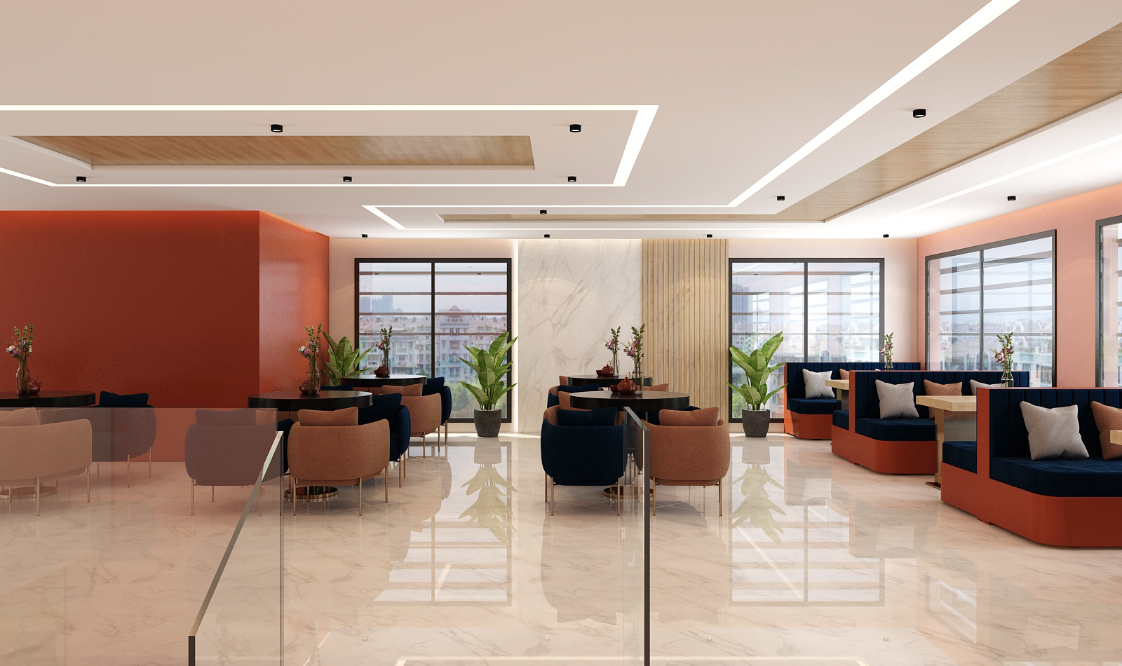 Hôtel Azilal – Architecte d’intérieur à Casablanca – Aménagement et design intérieur d’hôtel moderne et confortable