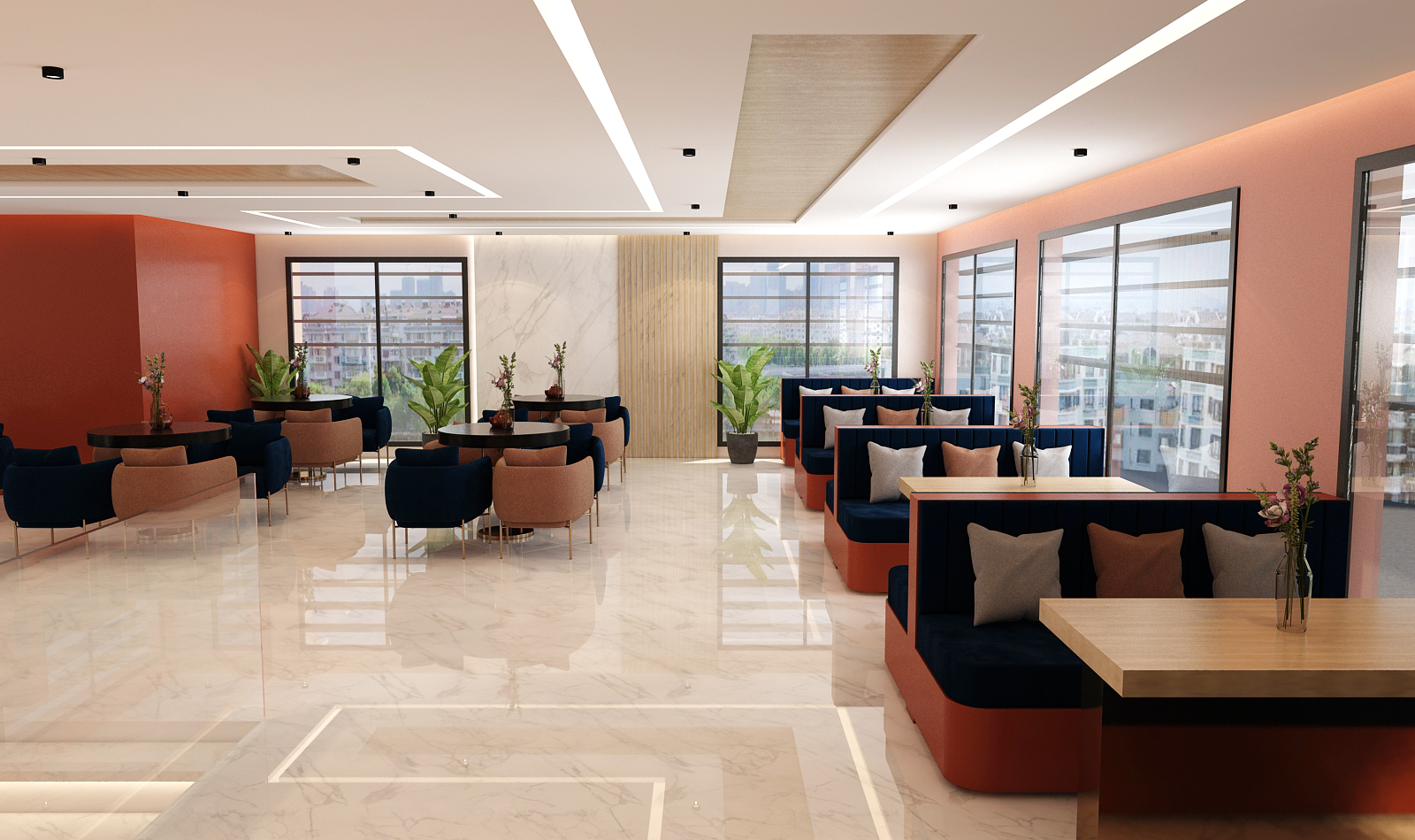 Hôtel Azilal – Architecte d’intérieur à Casablanca – Aménagement et design intérieur d’hôtel moderne et confortable