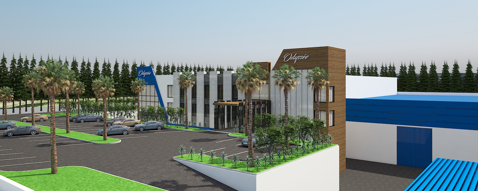 Odyssée – Aménagement et design intérieur commercial moderne à Casablanca – Architecte d’intérieur