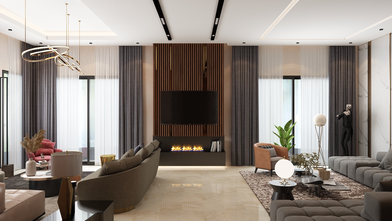 Villa Imane Marrakech – Architecte d’intérieur à Marrakech – Aménagement et design intérieur résidentiel moderne et élégant