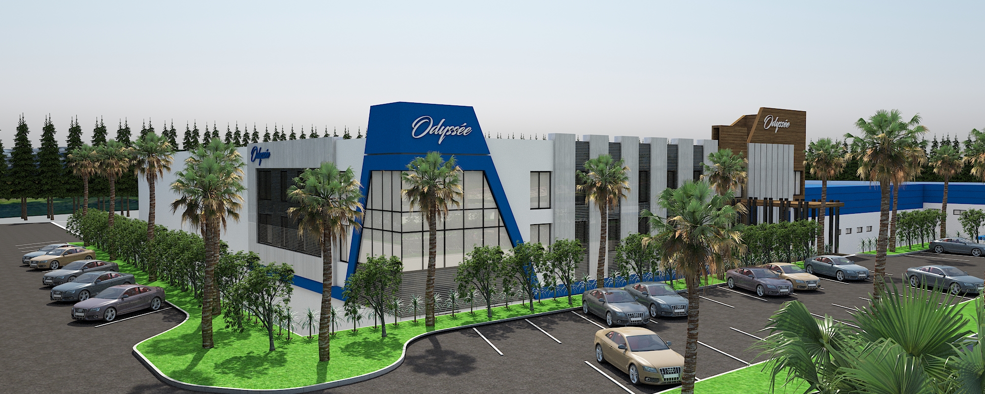 Odyssée – Aménagement et design intérieur commercial moderne à Casablanca – Architecte d’intérieur