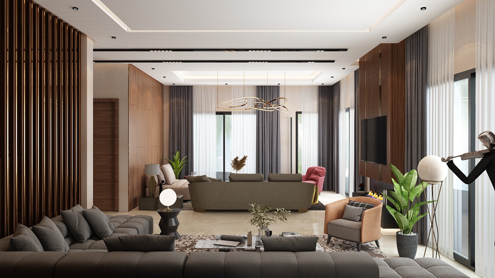 Villa Imane Marrakech – Architecte d’intérieur à Marrakech – Aménagement et design intérieur résidentiel moderne et élégant