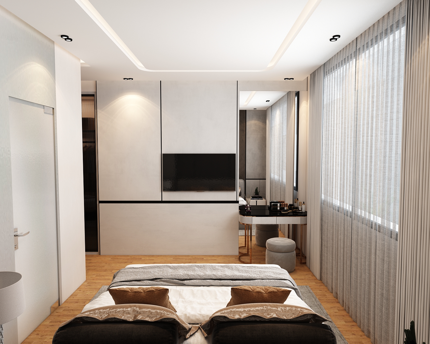 Villa Charif – Architecte d’intérieur à Casablanca – Aménagement et design intérieur résidentiel moderne et élégant