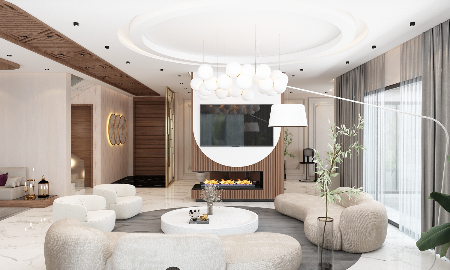 Villa Charif – Architecte d’intérieur à Casablanca – Aménagement et design intérieur résidentiel moderne et élégant