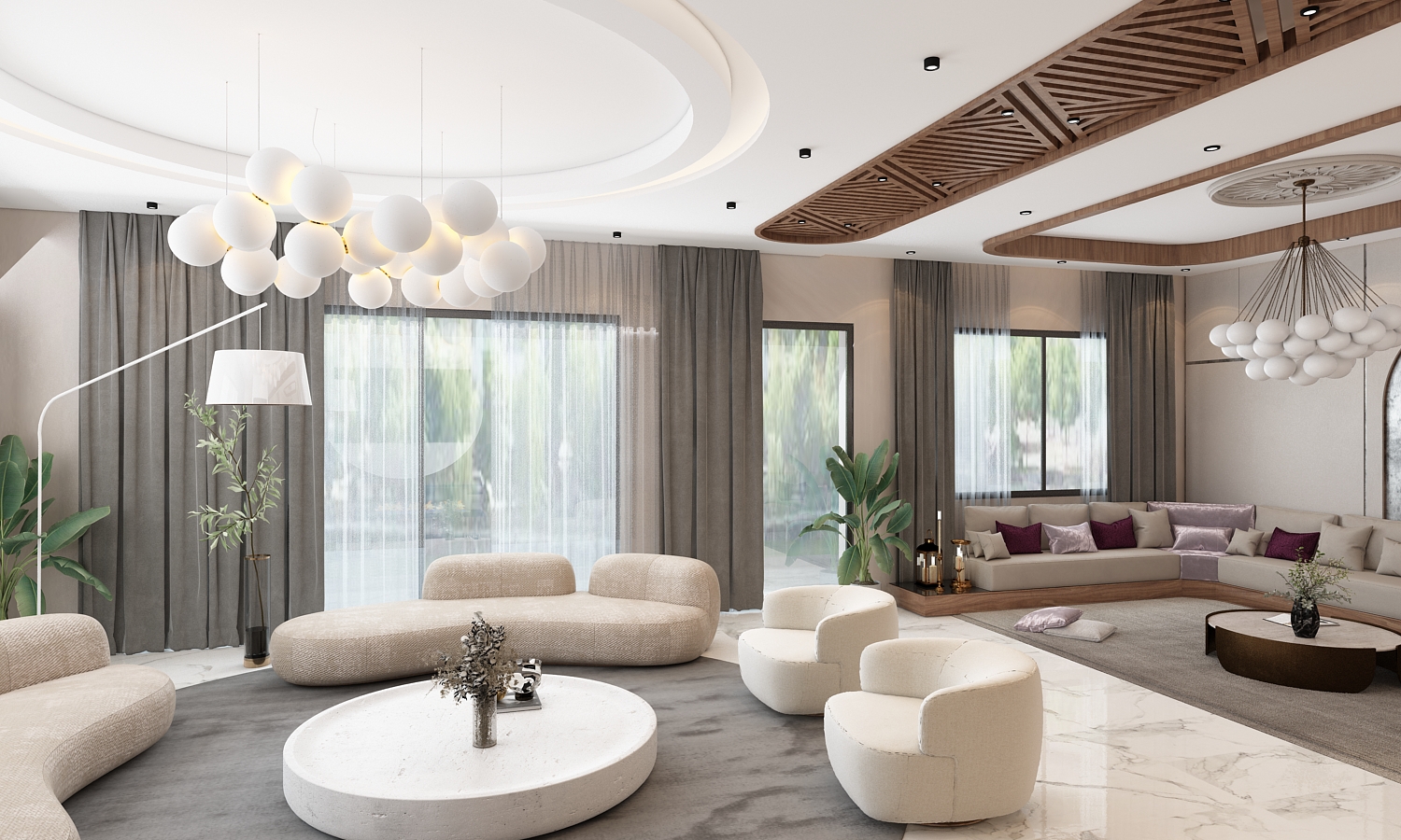 Villa Charif – Architecte d’intérieur à Casablanca – Aménagement et design intérieur résidentiel moderne et élégant