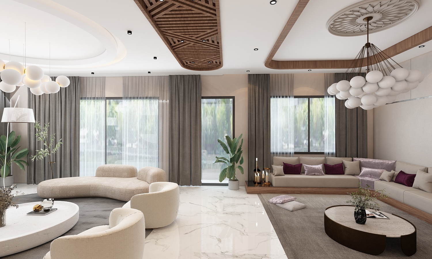 Villa Charif – Architecte d’intérieur à Casablanca – Aménagement et design intérieur résidentiel moderne et élégant