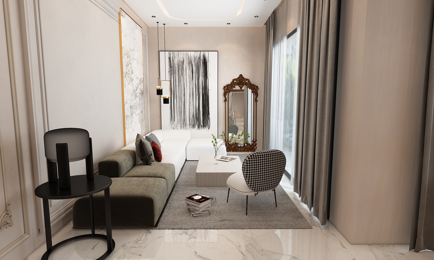 Villa Charif – Architecte d’intérieur à Casablanca – Aménagement et design intérieur résidentiel moderne et élégant