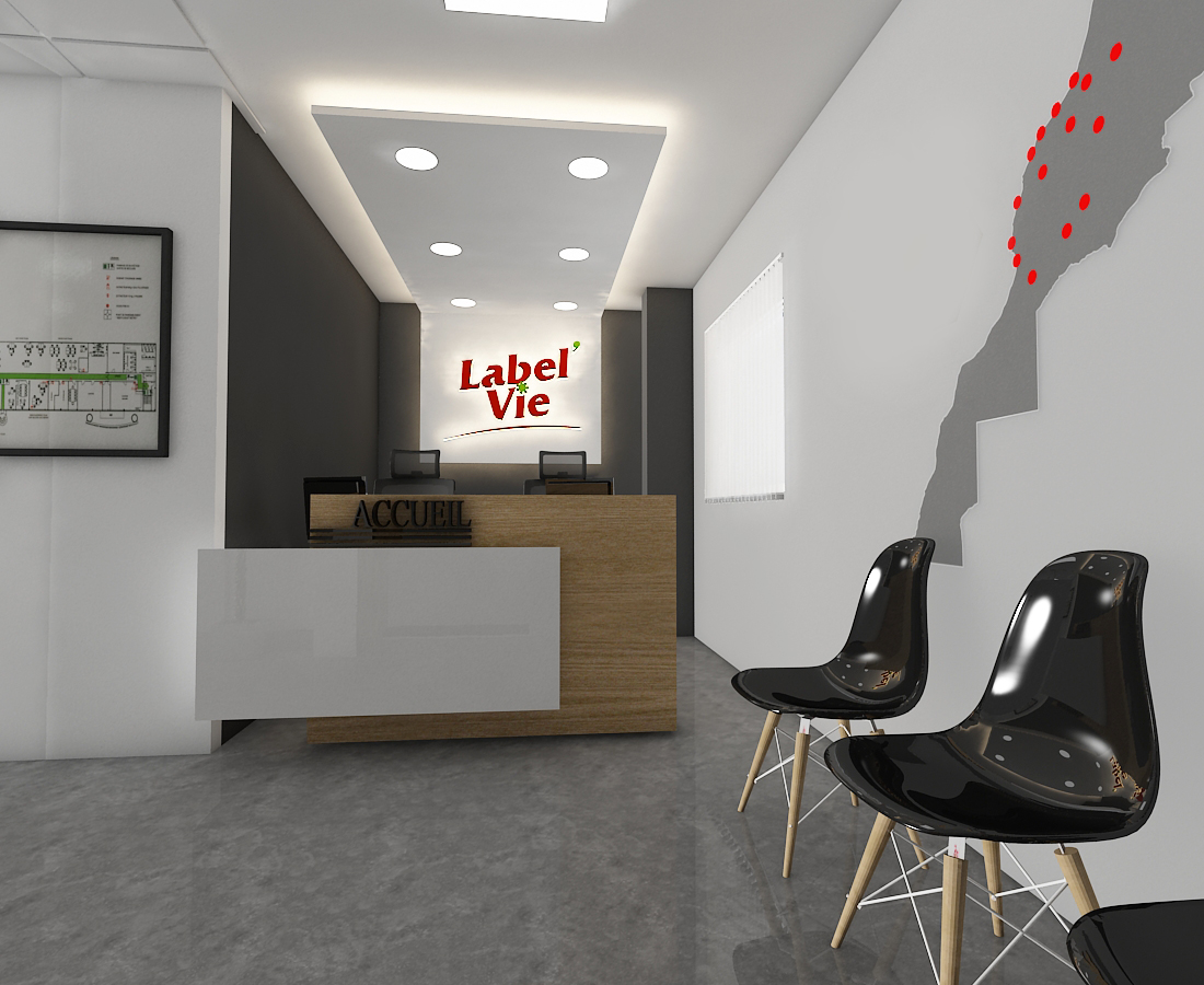 Carrefour Sidi Maarouf – Architecte d’intérieur à Casablanca – Aménagement intérieur commercial moderne et design d’espace professionnel