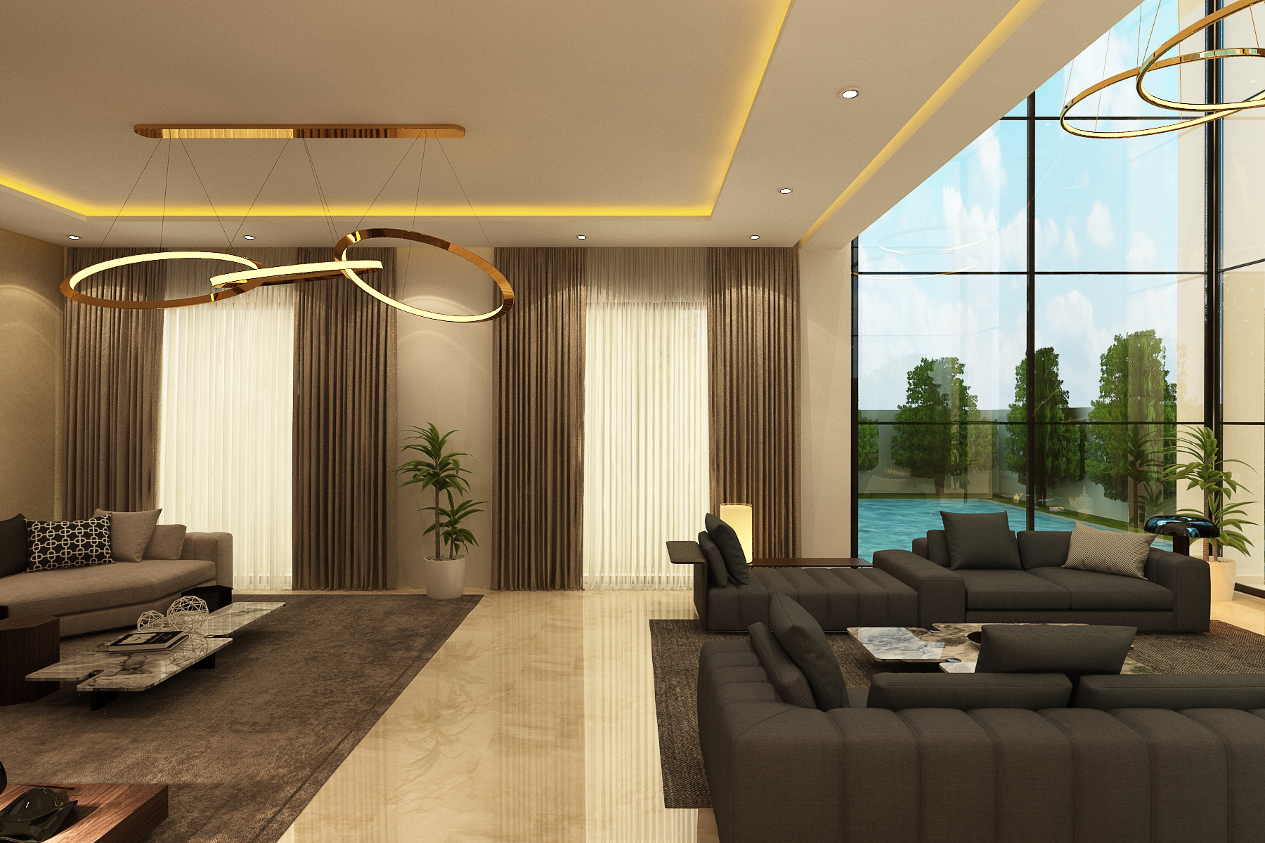 Villa Asmaa – Architecte d’intérieur à Casablanca – Aménagement et design intérieur résidentiel moderne et élégant