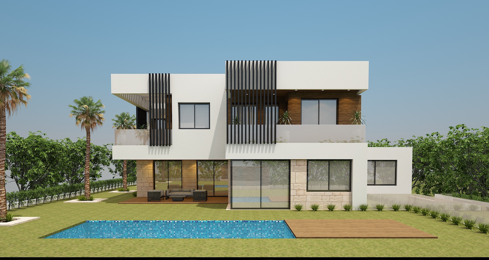 Villa Karim Berdellah – Architecte d’intérieur à Casablanca – Aménagement et design intérieur résidentiel moderne et élégant