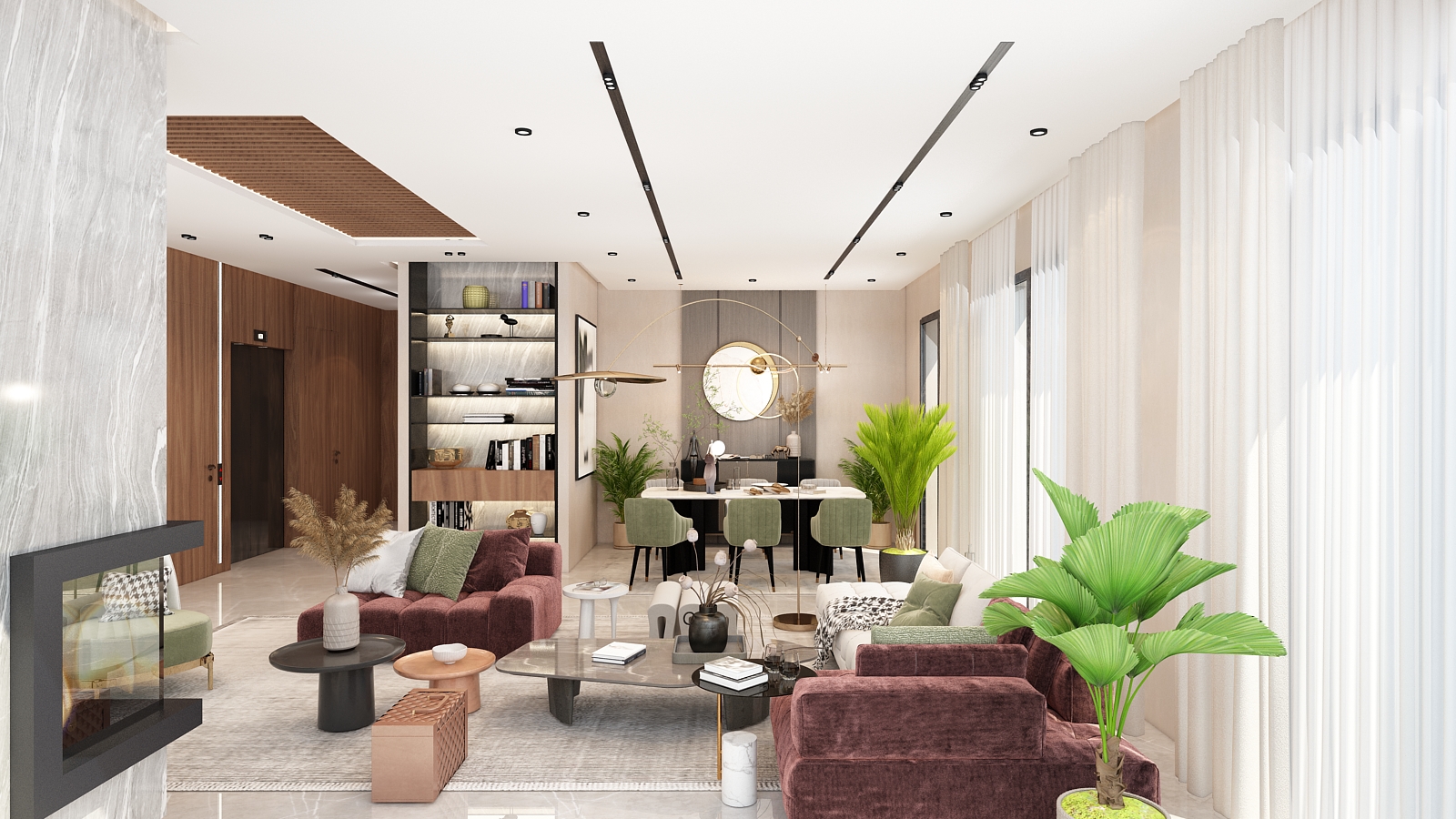 Villa Almaz – Architecte d’intérieur à Casablanca – Aménagement et design intérieur résidentiel moderne et haut de gamme