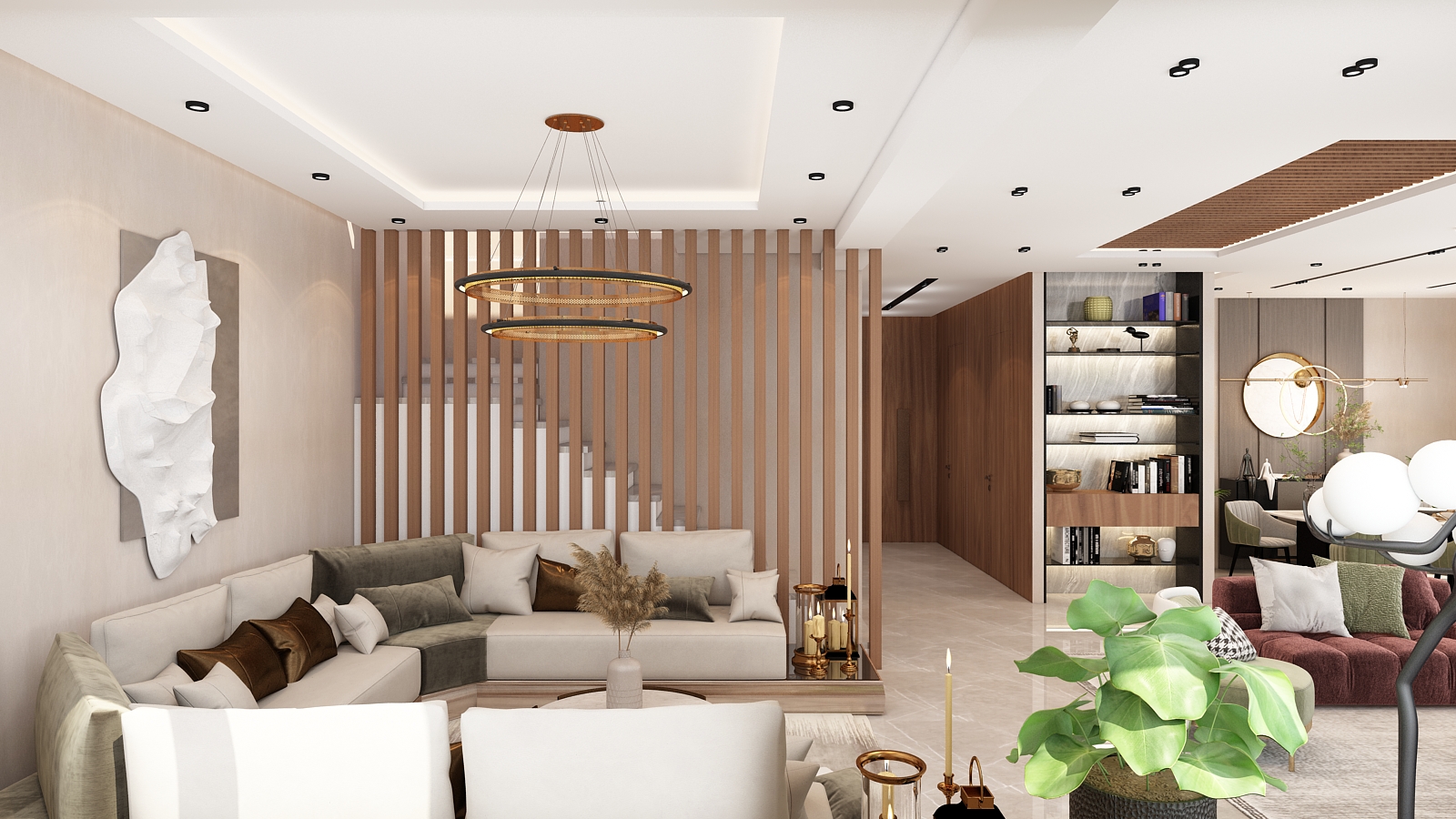 Villa Almaz – Architecte d’intérieur à Casablanca – Aménagement et design intérieur résidentiel moderne et haut de gamme