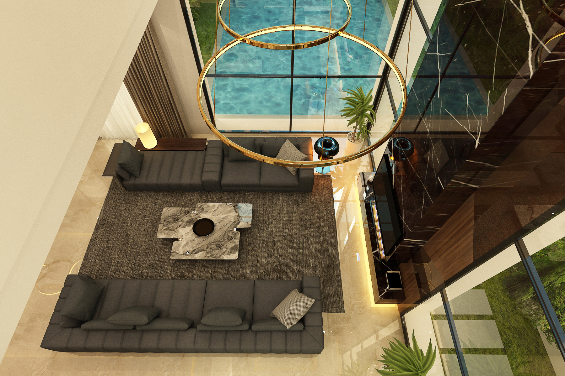 Villa Asmaa – Architecte d’intérieur à Casablanca – Aménagement et design intérieur résidentiel moderne et élégant