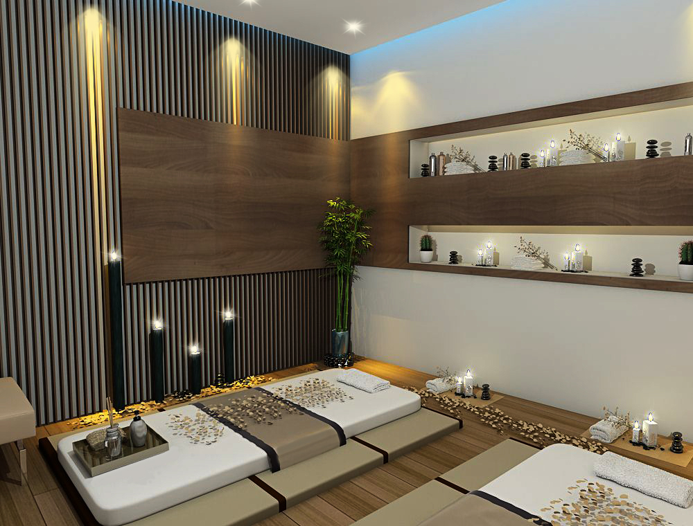 Spa – Architecte d’intérieur au Maroc – Aménagement et design intérieur de centre de bien-être moderne et relaxant