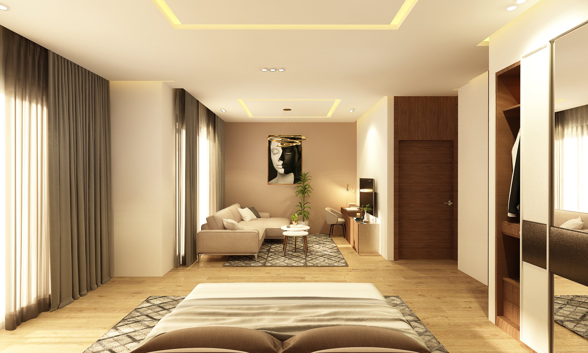 Villa Asmaa – Architecte d’intérieur à Casablanca – Aménagement et design intérieur résidentiel moderne et élégant