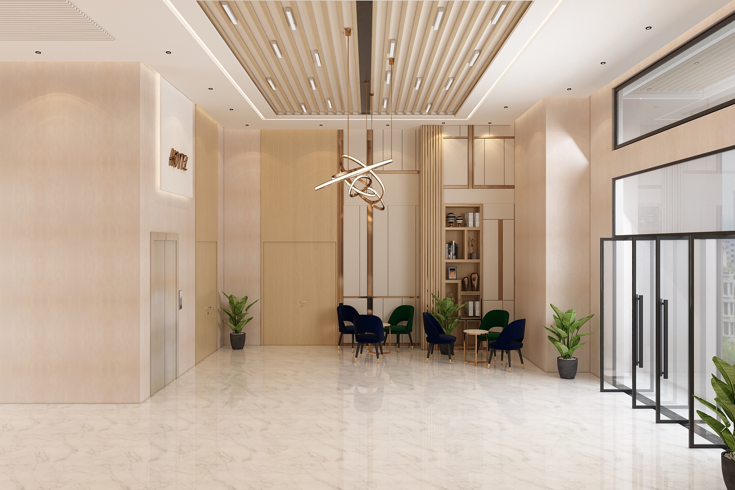 Hôtel Azilal – Architecte d’intérieur à Casablanca – Aménagement et design intérieur d’hôtel moderne et confortable