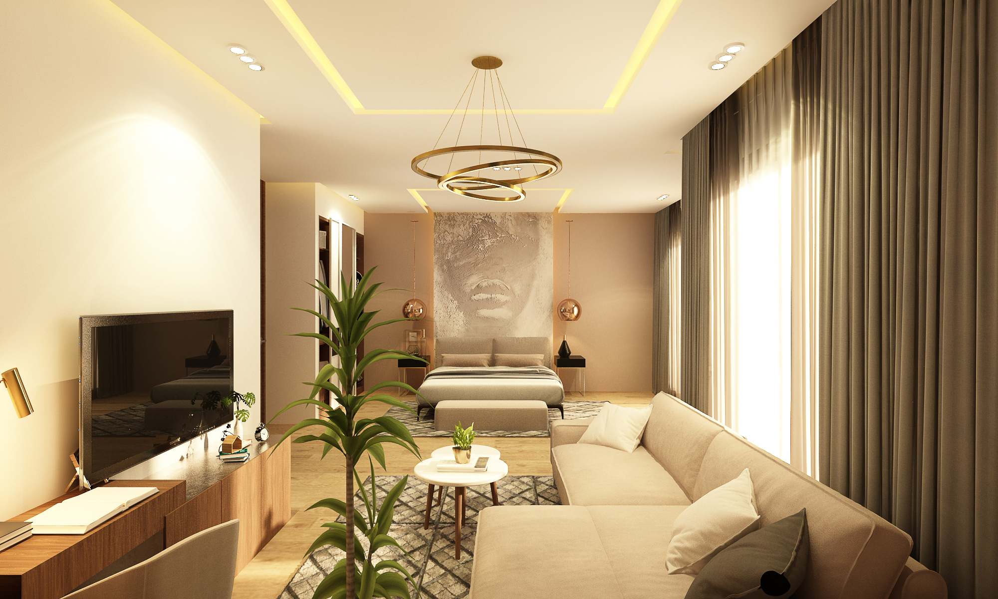 Villa Asmaa – Architecte d’intérieur à Casablanca – Aménagement et design intérieur résidentiel moderne et élégant