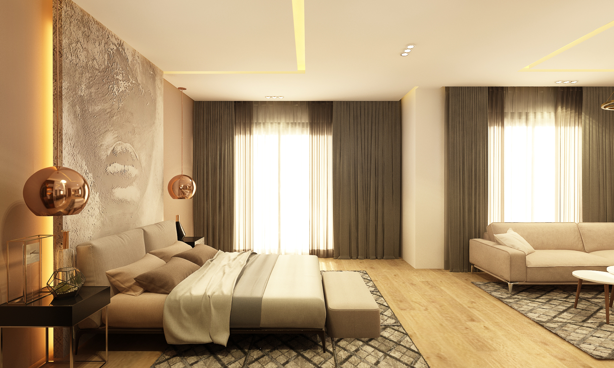 Villa Asmaa – Architecte d’intérieur à Casablanca – Aménagement et design intérieur résidentiel moderne et élégant