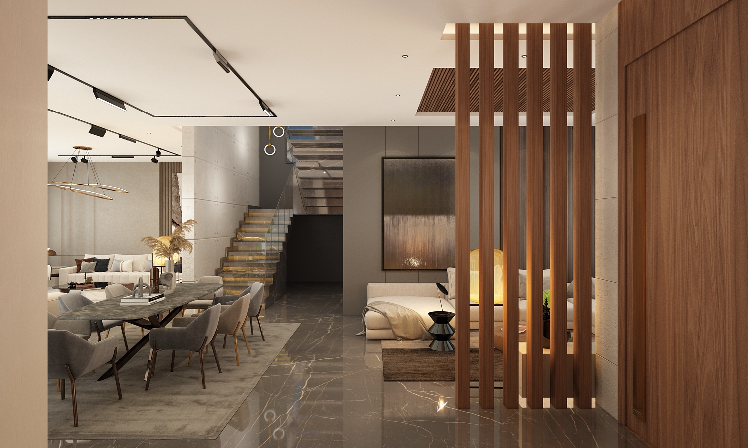 Villa Mamoun – Architecte d’intérieur à Casablanca – Aménagement et design intérieur résidentiel moderne et élégant