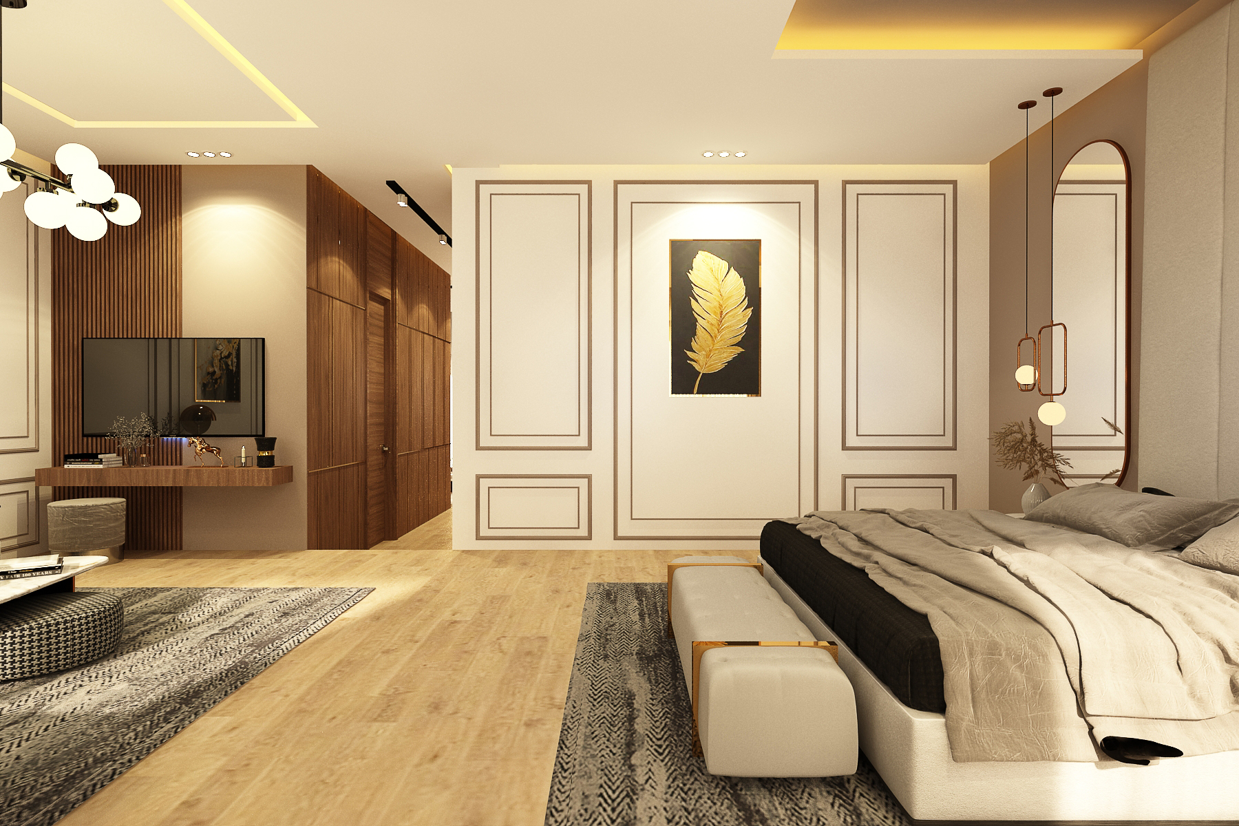 Villa Asmaa – Architecte d’intérieur à Casablanca – Aménagement et design intérieur résidentiel moderne et élégant