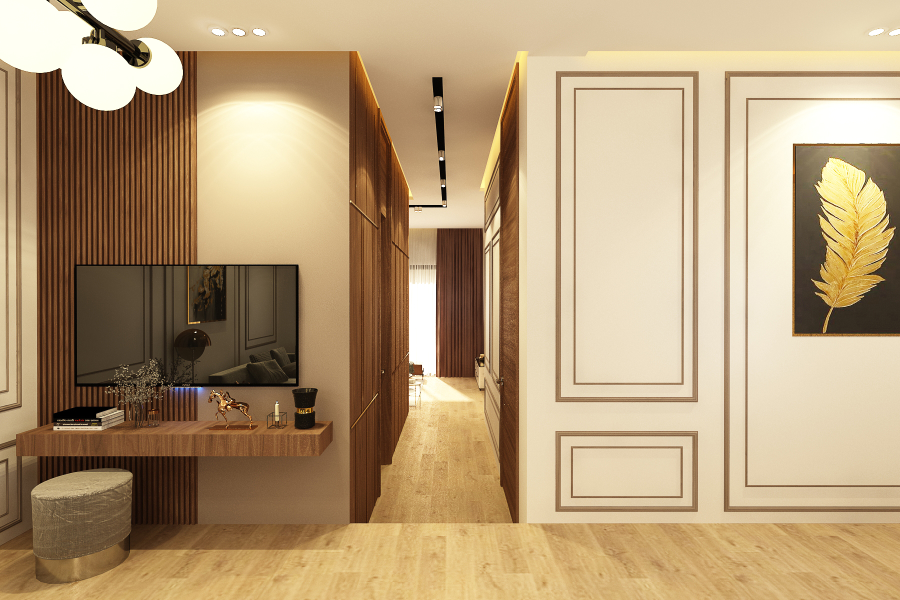 Villa Asmaa – Architecte d’intérieur à Casablanca – Aménagement et design intérieur résidentiel moderne et élégant