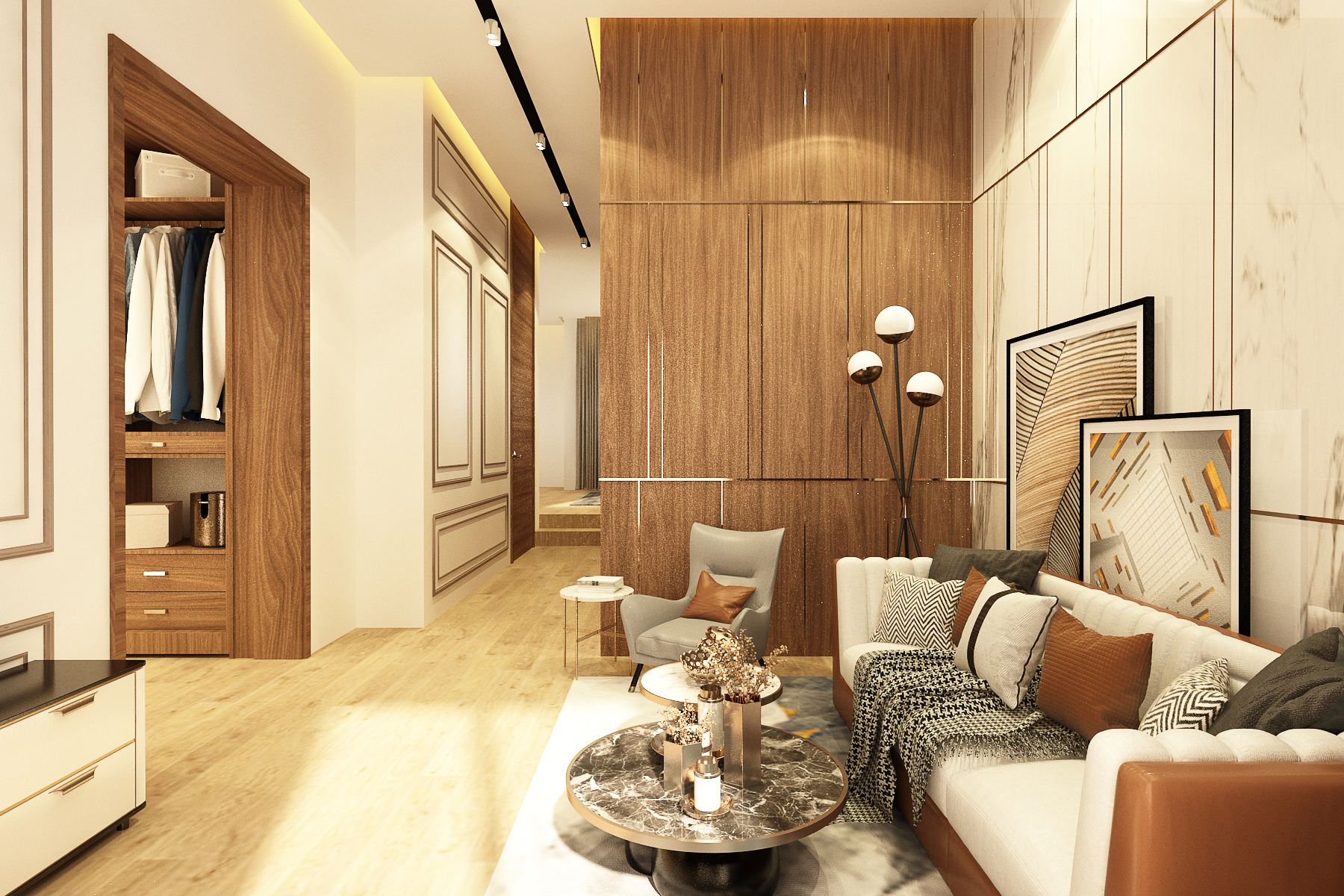 Villa Asmaa – Architecte d’intérieur à Casablanca – Aménagement et design intérieur résidentiel moderne et élégant