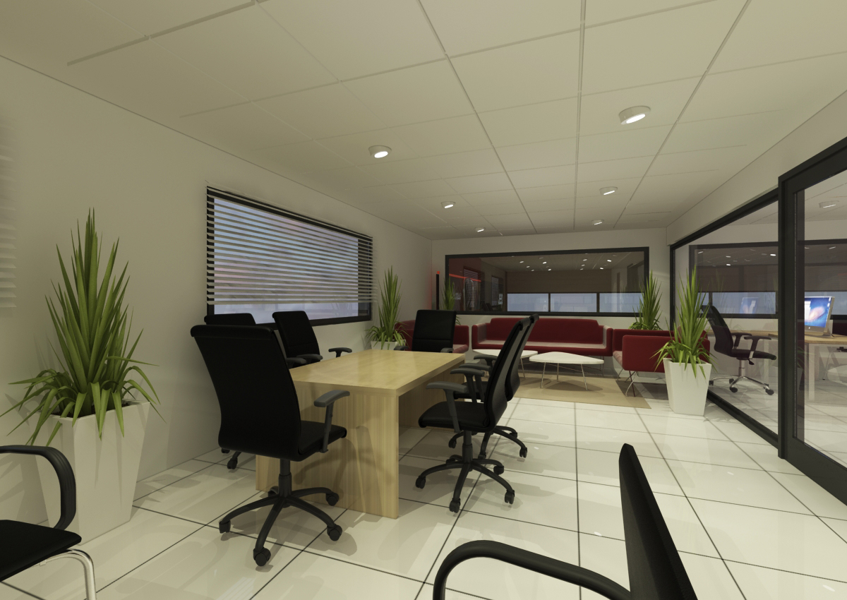 FCA – Architecte d’intérieur à Casablanca – Aménagement et design intérieur d’espace professionnel moderne et fonctionnel