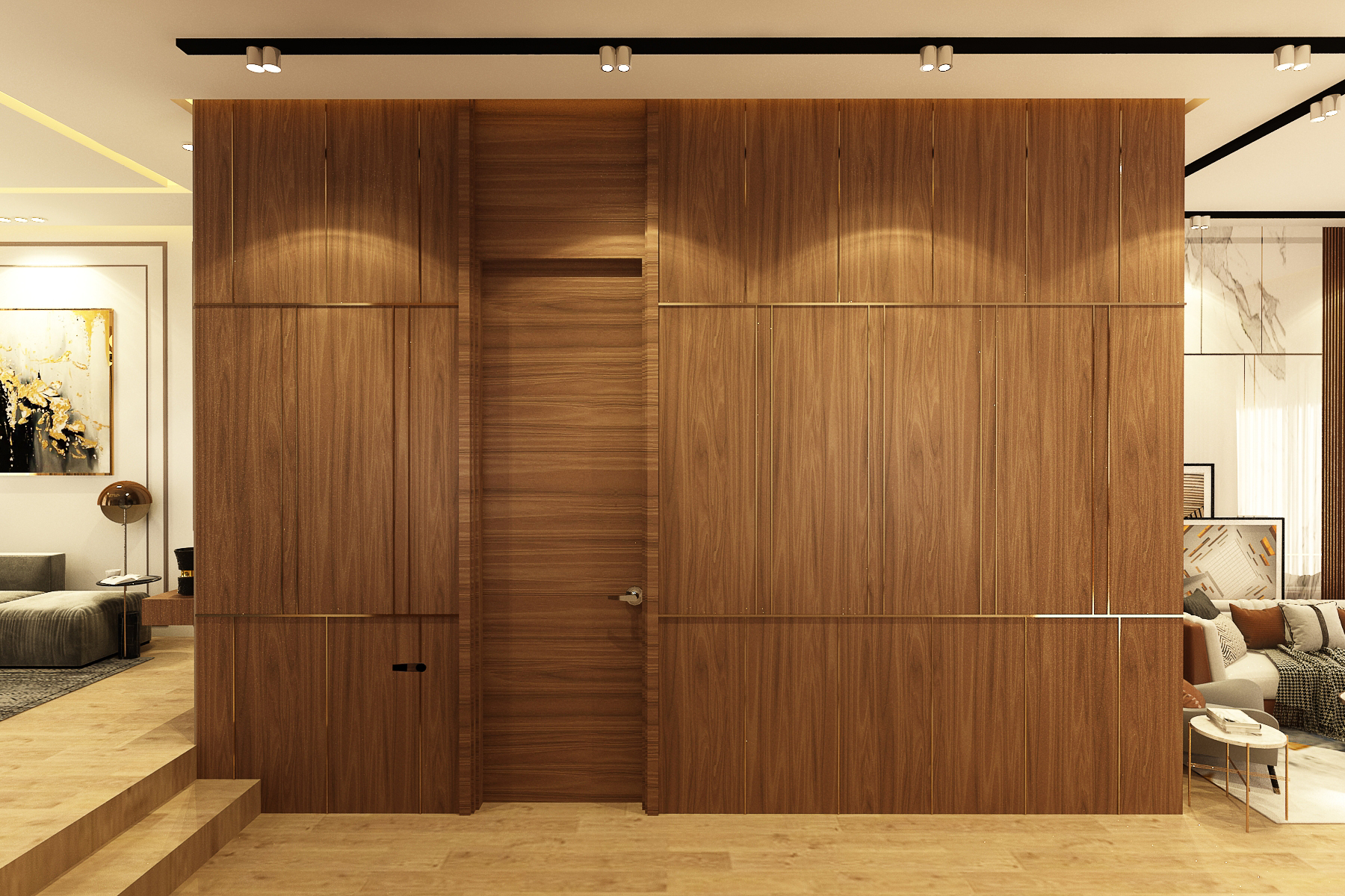 Villa Asmaa – Architecte d’intérieur à Casablanca – Aménagement et design intérieur résidentiel moderne et élégant