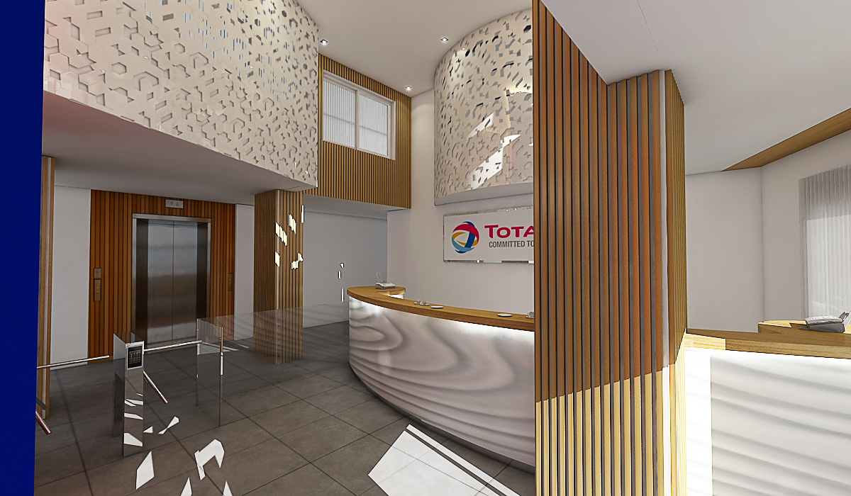 Station Total – Architecte d’intérieur au Maroc – Aménagement et design intérieur d’espace commercial et station-service moderne