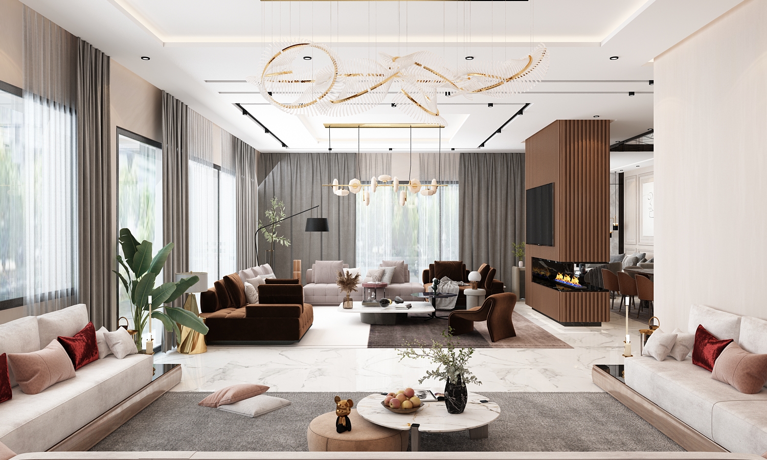 Immeuble Saad – Architecte d’intérieur à Tanger – Conception et aménagement intérieur d’immeuble moderne et fonctionnel