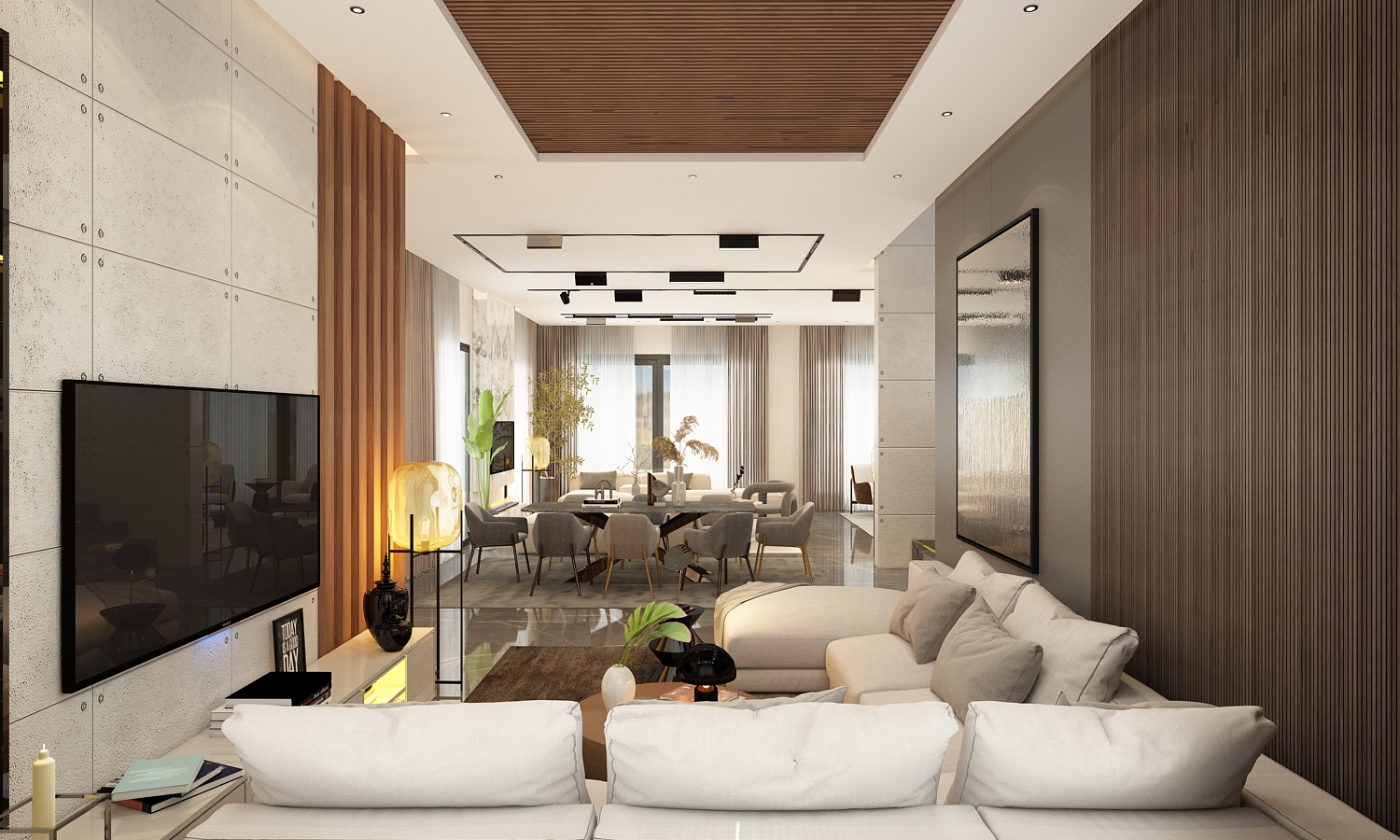 Villa Mamoun – Architecte d’intérieur à Casablanca – Aménagement et design intérieur résidentiel moderne et élégant