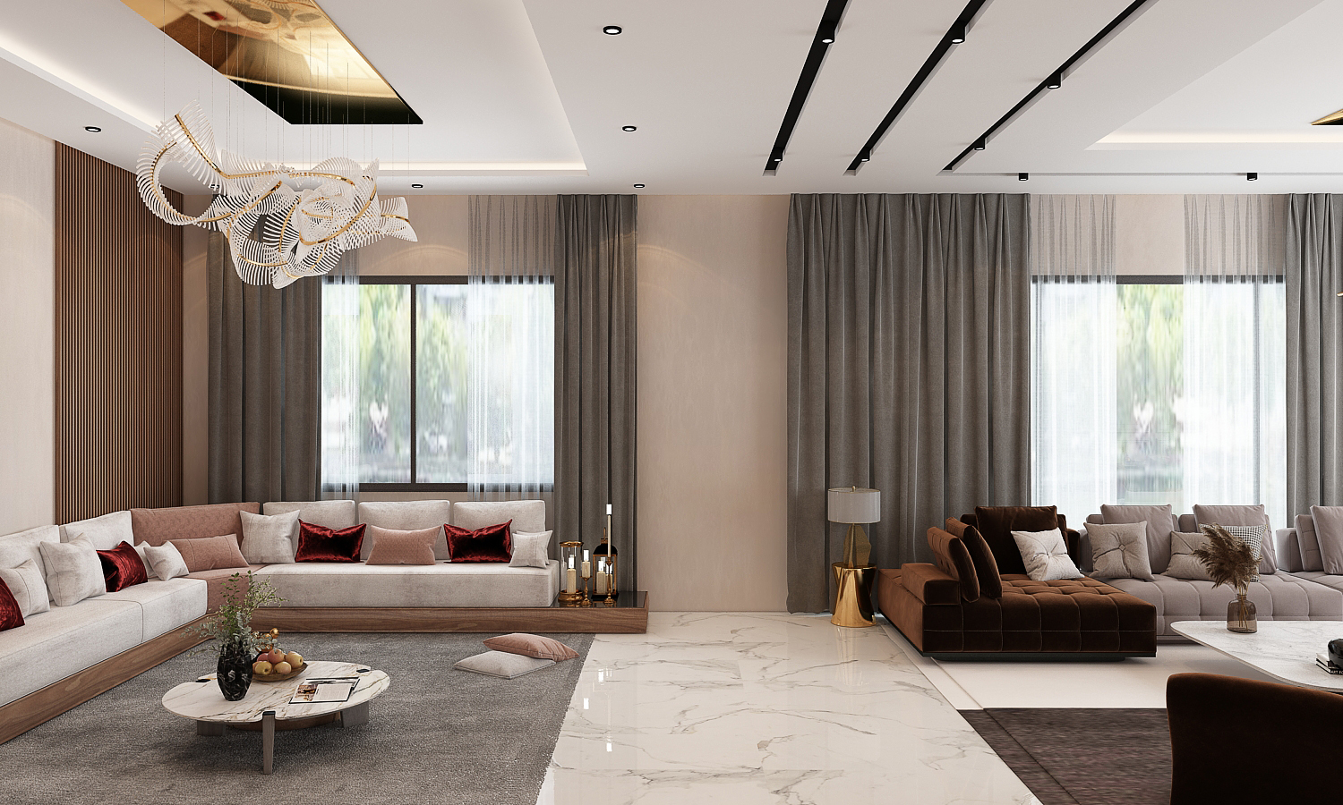 Immeuble Saad – Architecte d’intérieur à Tanger – Conception et aménagement intérieur d’immeuble moderne et fonctionnel